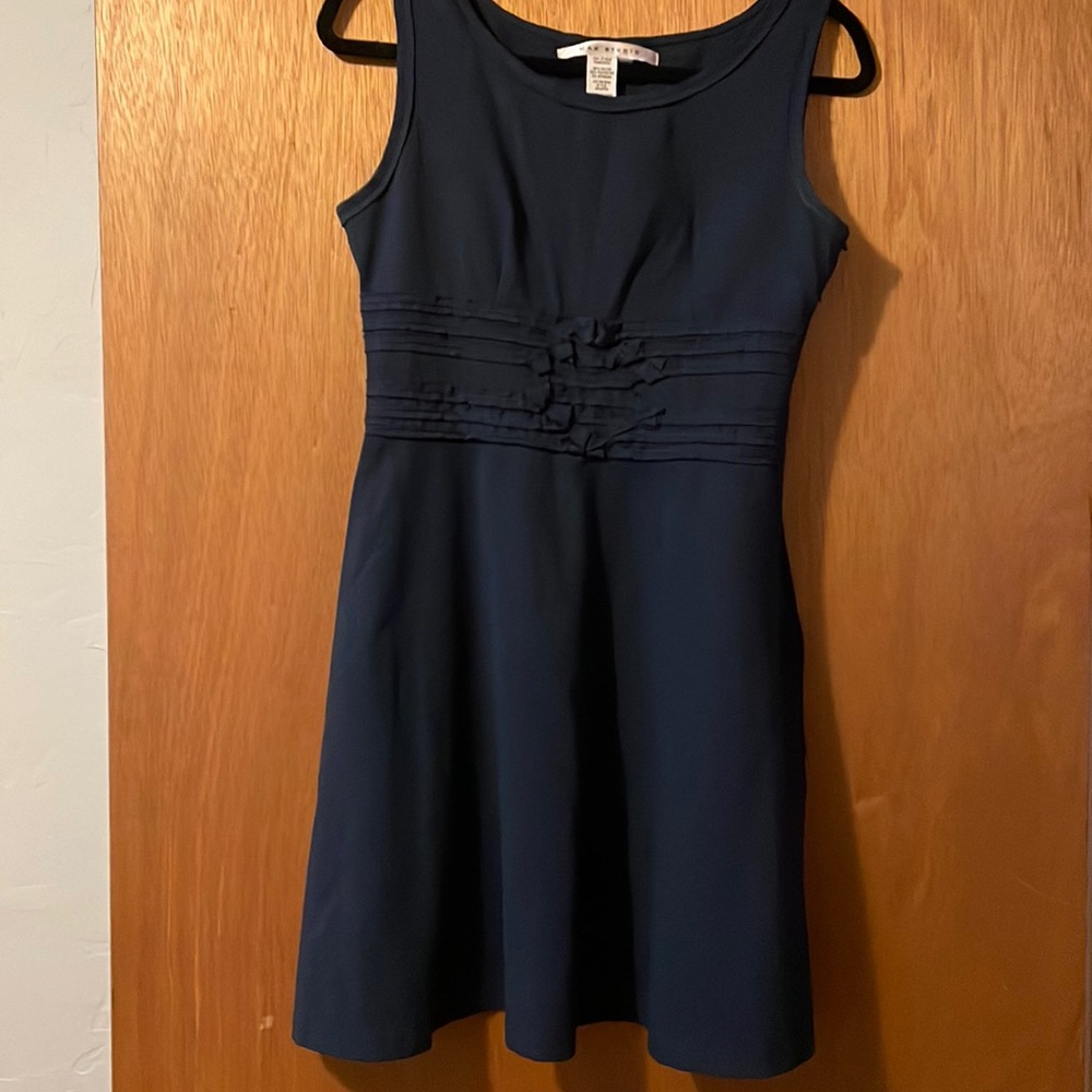 Max Studio dark navy blue dress.